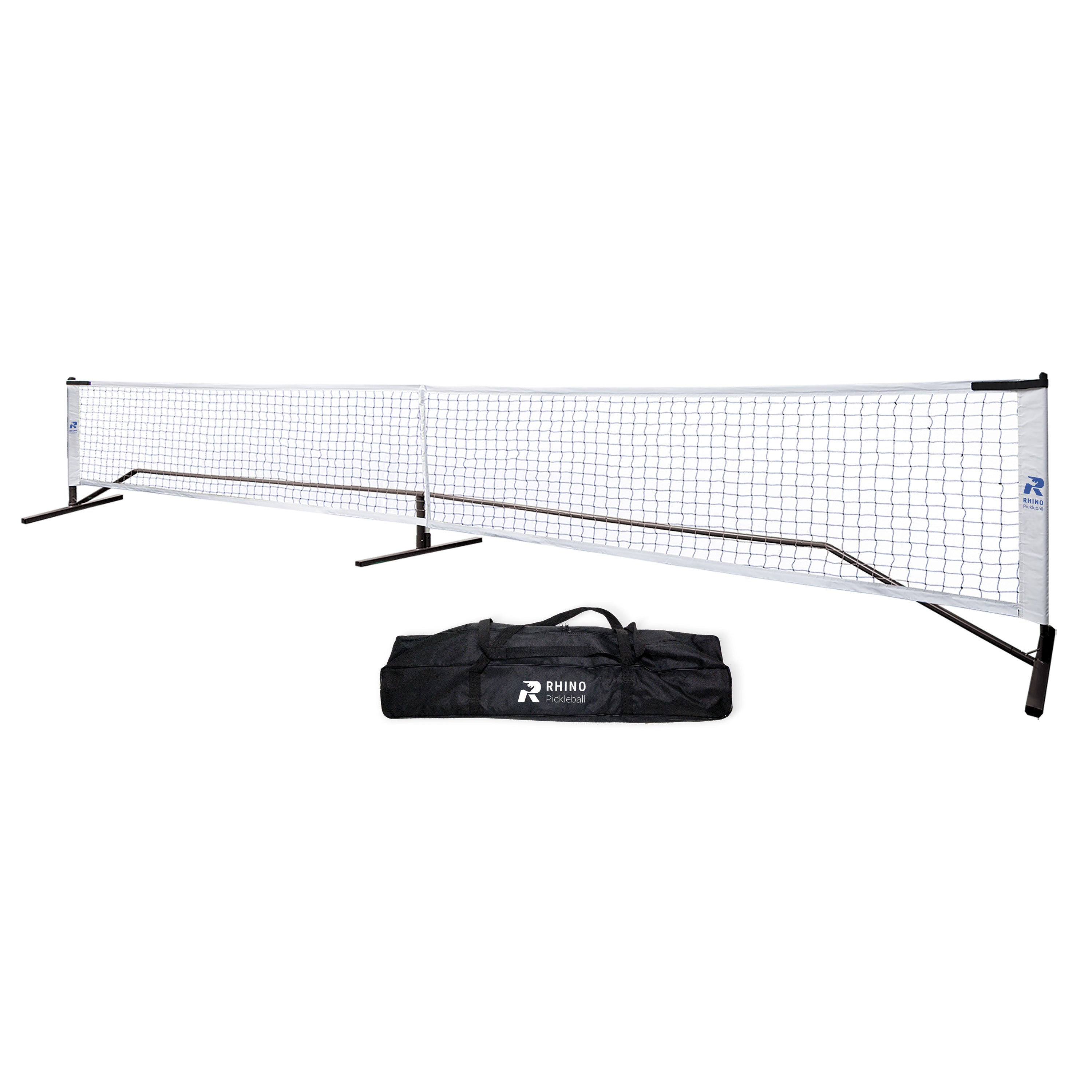 Rhino Pickleball Net — Portable with Wheels